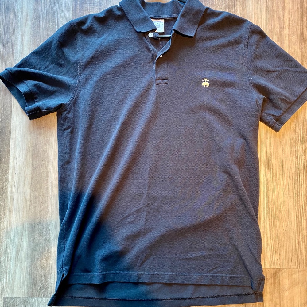 Brooks brothers black polo